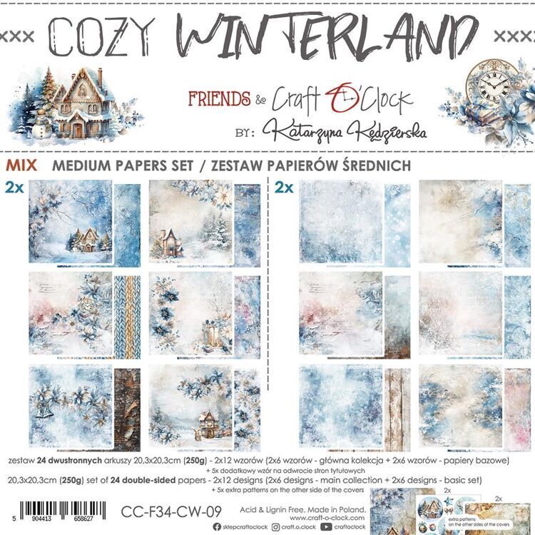 papierblokken/craft o clock/craft-o-clock-cozy-winterland-mix-8-x-8.jpg